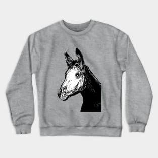 Zombie donkey Crewneck Sweatshirt